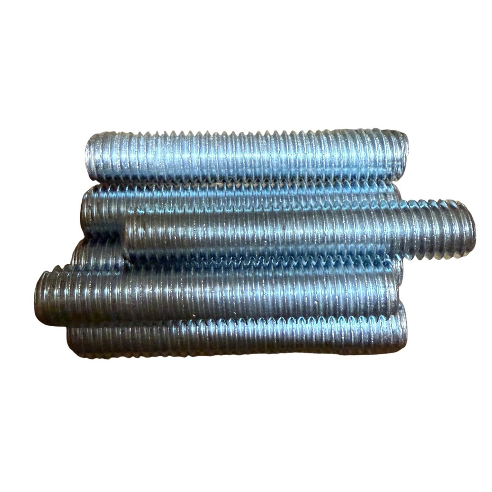 Pack of 6 Perine-Danforth 1/2-13 x 2-3/4 B7 Full Thread Stud Zinc